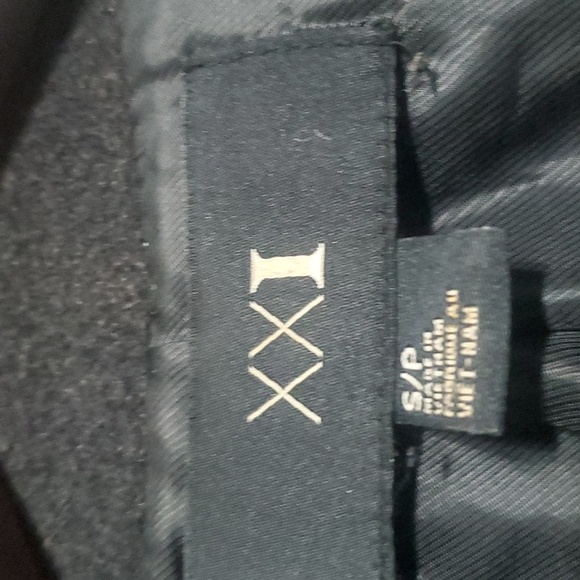 Forever 21 Dark Gray Wool Peacoat - Picture 6 of 14